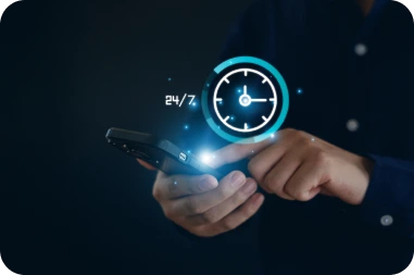 24/7 service availability